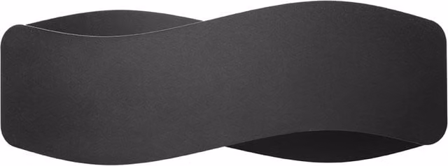 Aplique de pared Tila 40 de Sollux Lighting en color negro, fabricado en metal con 2 luces G9 y diseño minimalista de luz arriba y abajo