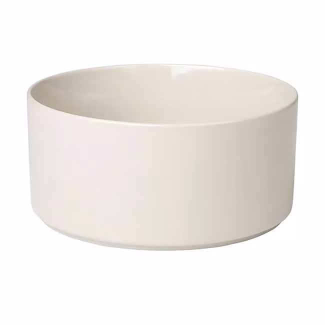 Cuenco de cerámica Blomus Moonbeam en color blanco y beige, An/P/Al: 20 x 20 x 9,5 cm