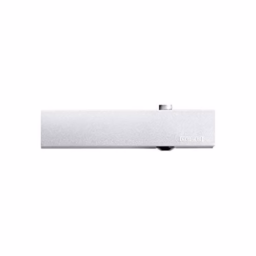 Cierrapuertas Geze TS 5000 ECline sin carril deslizante en color plata
