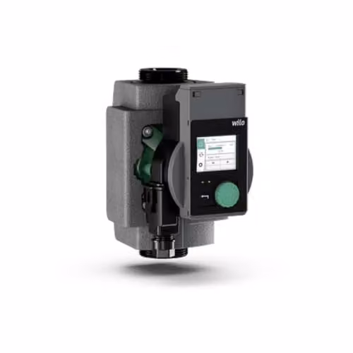 Circulador para calefacción Wilo Stratos Pico 30/0,5-8 de color gris con rotor húmedo y pantalla, conexión de 2 pulgadas y distancia entre ejes de 180 mm, 75 W