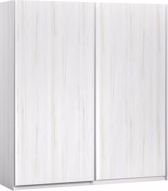 Armario Noel de El Corte Inglés con 2 puertas correderas en color blanco y beige