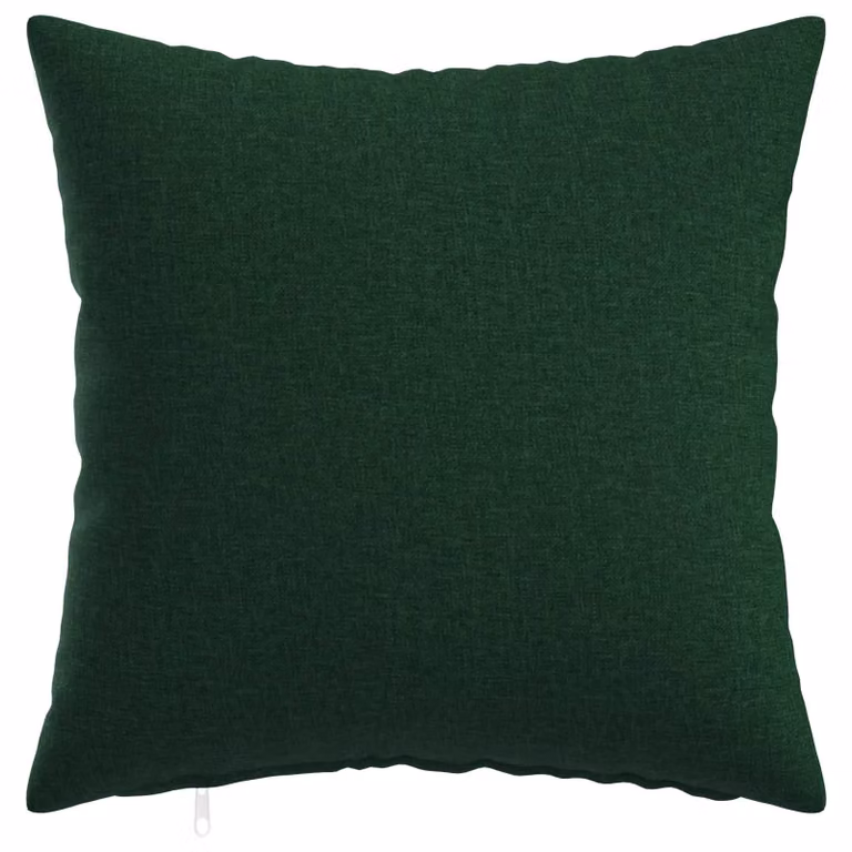 Set de 6 fundas de almohada vidaXL HEERLEN de poliéster, color verde, 35 x 35 cm