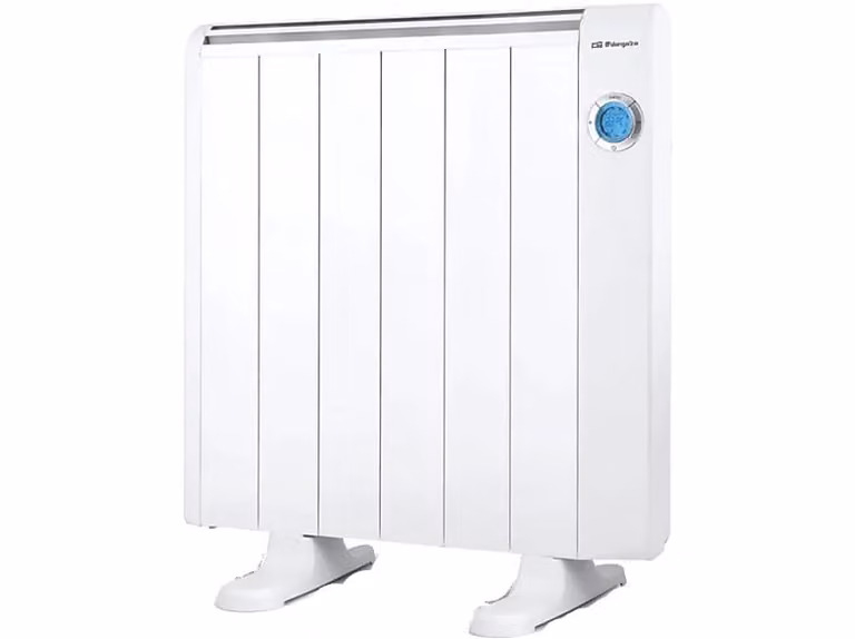 Emisor térmico convector Orbegozo de 1000W con mando a distancia y termostato, color blanco