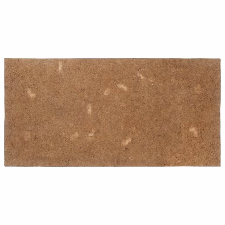 Estera para colchón de fibra de coco orgánica vidaXL, transpirable y firme, color marrón, An/P: 100 x 200 cm