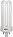 Bombilla fluorescente Luxram GX24Q 4-pin 26W 4000K 1800lm Blanco
