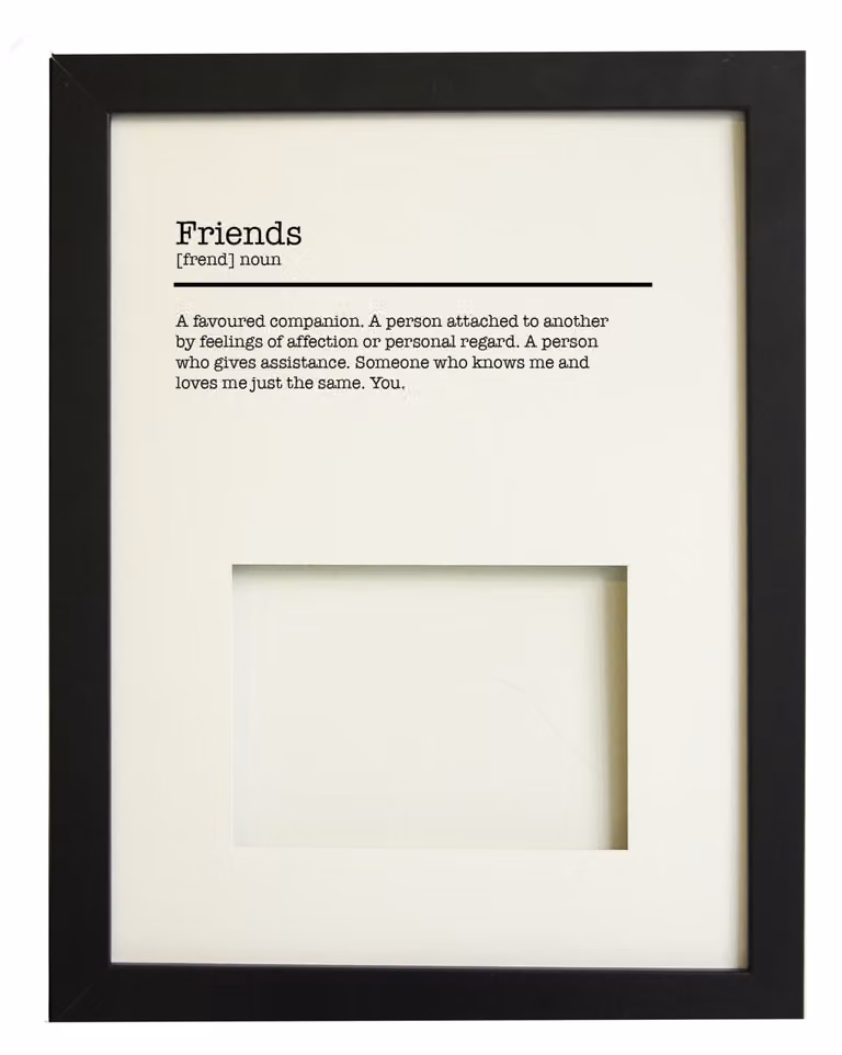 Marco de fotos rectangular Surdic de madera en color negro para mesa, An/Al: 40 x 30 cm