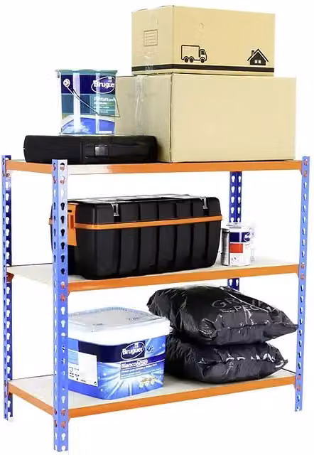 Estantería industrial Simonrack de metal y madera con baldas ajustables, Al x An x Pr: 100 x 80 x 30 cm
