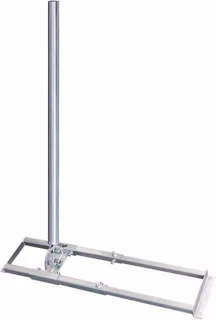 Componente de montaje Megasat Profi-Line para antena satelital en acero inoxidable color plata