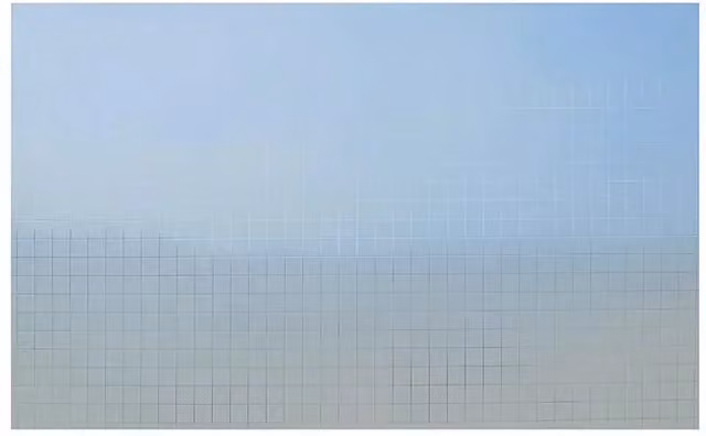 Lámina de ventana con diseño de cuadros Línea Hogar, transparente, An/P: 92 x 150 cm