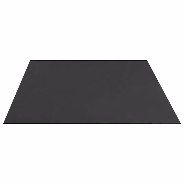 Forro de arenero vidaXL de plástico resistente a los rayos UV en color negro de 120 x 110 cm