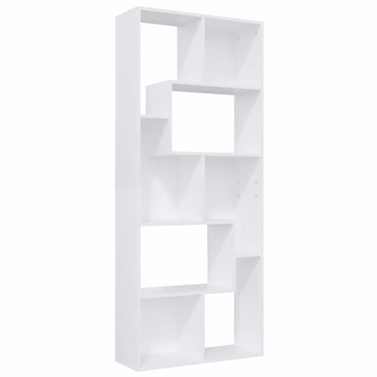 Estantería librería Maison Chic de madera en color blanco An/P/Al: 67 x 24 x 161 cm