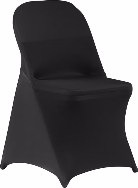 Mophorn Fundas Elásticas para Sillas de Comedor de Poliéster y Spandex, 150 Unidades, Negro, para Sillas de hasta An: 45 cm, P: 46 cm, Al: 77 cm