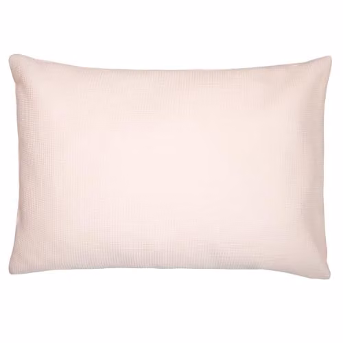 Funda de almohada para niños Sevira Kids de algodón reversible rosa, An/P/Al: 60 x 40 x 1 cm
