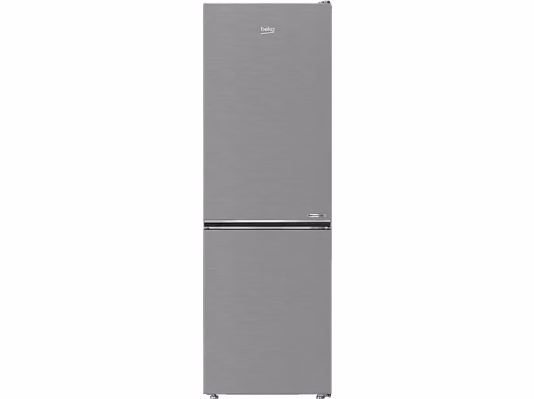 Frigorífico combi Beko B5RCNE365HXB1 en color plata con tecnología No Frost, AeroFlow, Harvest Fresh y capacidad de 316 l, Altura: 186.5 cm