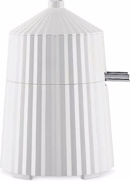 Exprimidor de cítricos Plisse de Alessi en color blanco MDL07/W