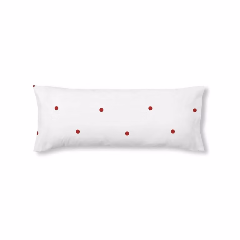 Funda de almohada de Navidad Decolores Home en algodón multicolor, An/P: 48 x 110 cm