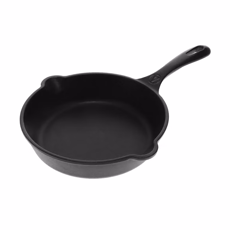 Sartén de hierro fundido Victoria en color negro Ø20 cm