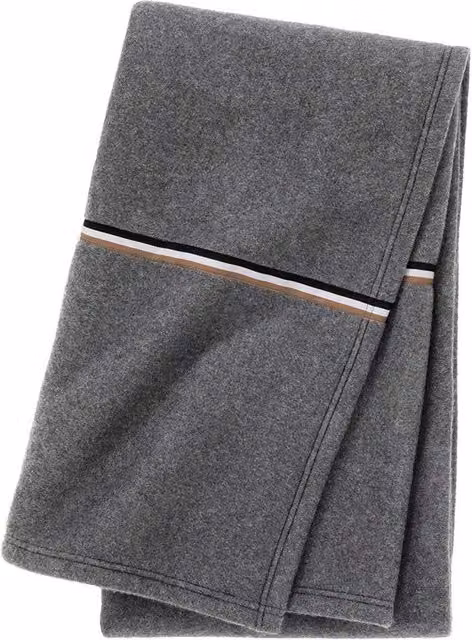 Manta decorativa Blinea Hugo Boss en color gris de 170 x 130 cm
