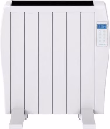 Radiador Eléctrico Convector Cecotec Ready Warm 1200 Thermal 900W Blanco con Temporizador y Control Remoto para Pared o Pie