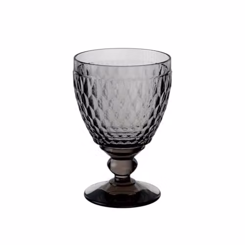 Vaso de agua Boston de Villeroy & Boch en cristal color gris de 400 ml