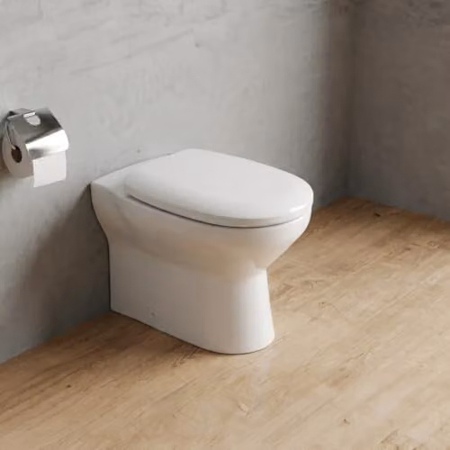 Inodoro suspendido de cerámica Conny BB BuyBath color blanco