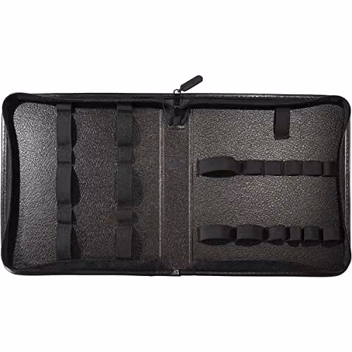 Estuche de herramientas Parat en color negro de plástico An/P/Al: 25 x 21 x 4 cm