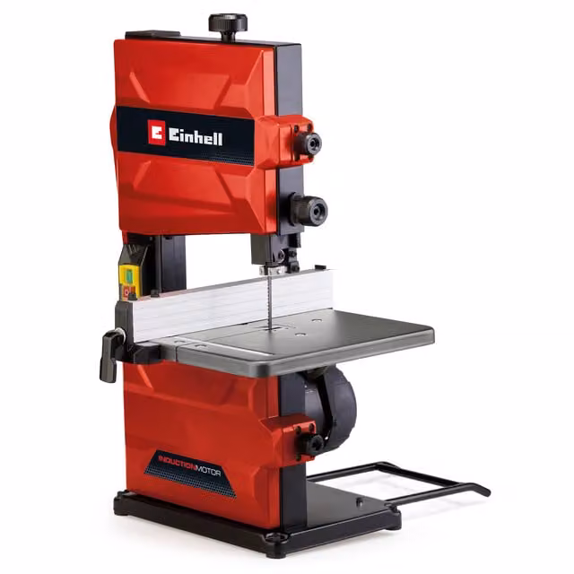 Sierra de banco Einhell TC-SB 200/1 de 250 W con 1400 rpm en rojo y gris