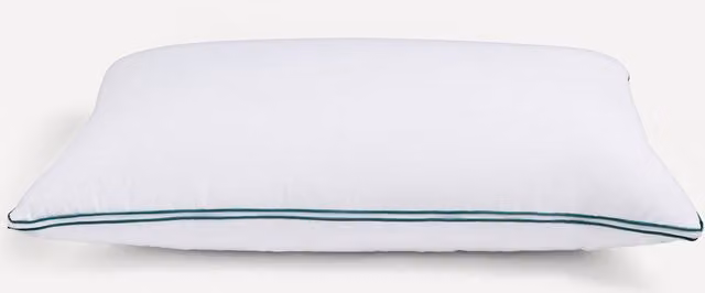 Almohada de plumón y espuma Ergoflakes 7-1 El Corte Inglés, color blanco, An/P/Al: 70 x 50 cm