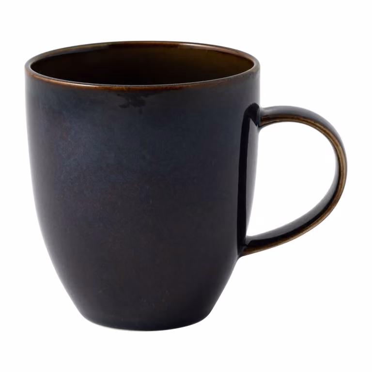 Taza con asa Villeroy & Boch Crafted Denim azul de porcelana de 350 ml
