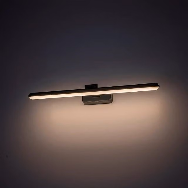 Lámpara LED para cuadros Rabalux de 15W en color negro con luz blanca fría 4000K