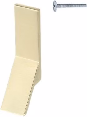 Tirador para muebles RiexTouch de zinc en color oro cepillado