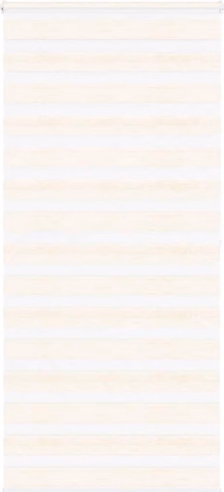 Estor cebra Syfax beige mármol tejido de poliéster Ancho: 95,9 cm, Alto: 200 cm