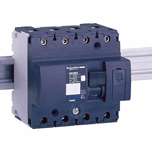 Interruptor magnetotérmico Schneider Electric NG125N C 4P 80A