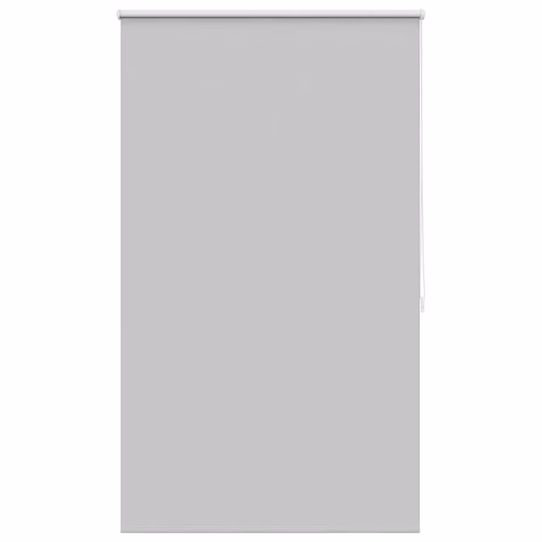 Estor enrollable opaco vidaXL en color gris, fabricado en poliéster con propiedades térmicas, Ancho: 124,4 cm, Altura: 175 cm
