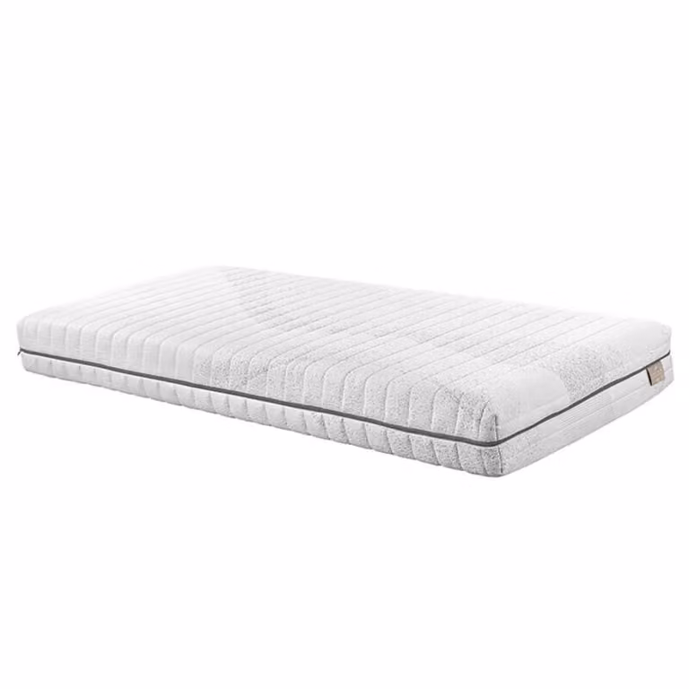 Colchón de látex 100% Essential de Colchones Relax en color blanco, articulable y adaptable, An/P/Al: 80 x 200 x 21 cm