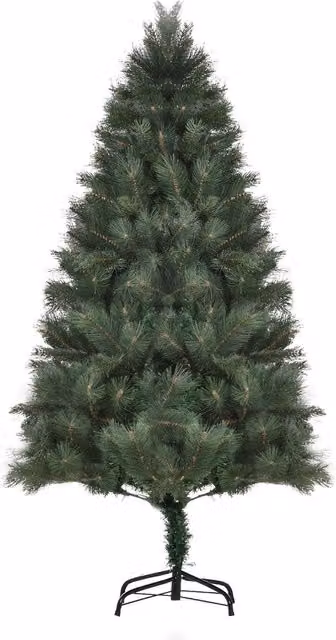 Árbol de Navidad artificial NORTHIX de color verde con soporte, Altura: 180 cm