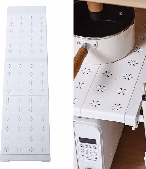 Sistema de estanterías extensible Infinite de 12 piezas en color blanco para armarios y vestidores con capacidad de carga de 20 kg