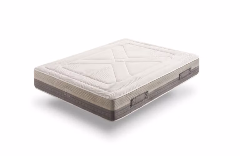 Colchón viscoelástico Ikon Sleep de espuma viscoelástica y microfibra, firmeza H4, An/P: 135 x 190 cm, Altura: 30 cm
