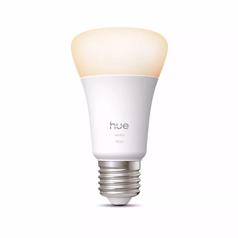 Bombilla Inteligente Philips Hue White A60 E27 LED de Luz Blanca Cálida de 1100 lúmenes y regulable