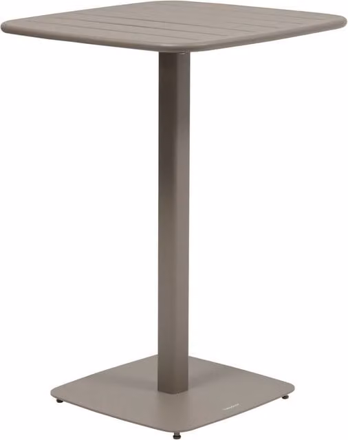 Mesa de jardín Alegoria de Hespéride para 2 plazas, color café, An/P: 70 x 70 cm