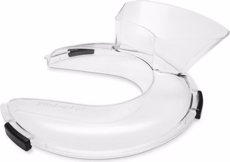 Protección transparente contra salpicaduras de plástico redondo compatible con KitchenAid modelo 5KSM175