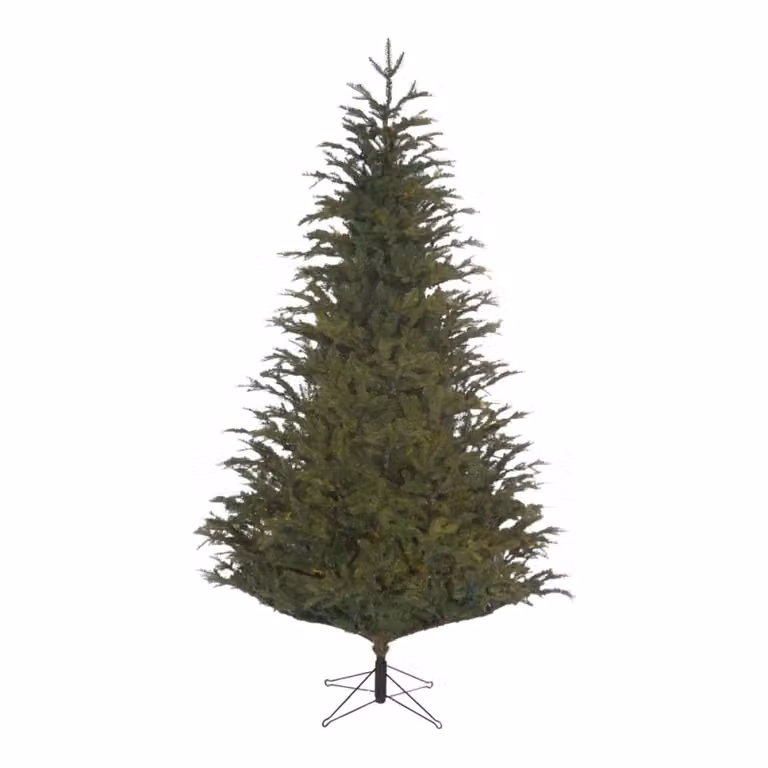 Árbol de Navidad artificial Frasier de Black Box Trees en color verde, Al 155 cm x An 109 cm x P 109 cm
