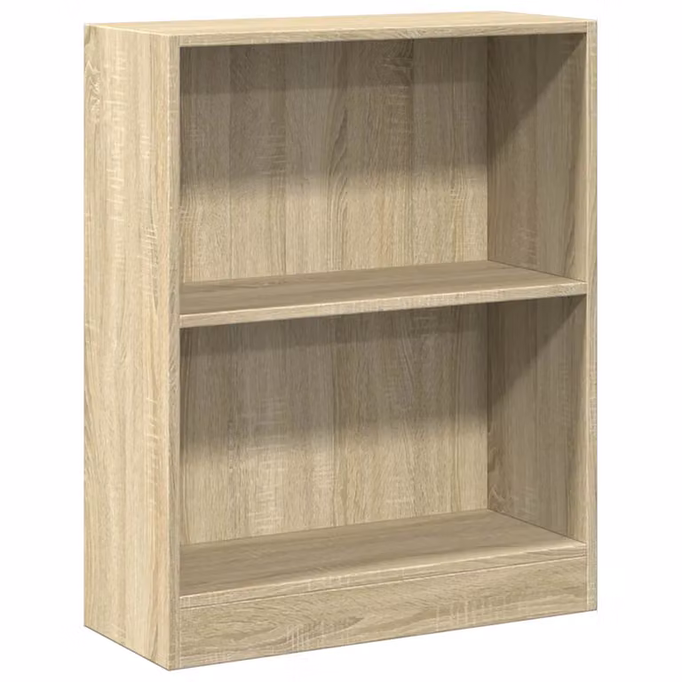 Estantería moderna vidaXL de madera en color roble con acabado mate An/P/Al: 60 x 24 x 76 cm