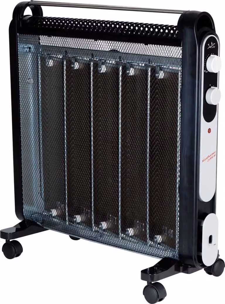Radiador Micathermic Jata RD227N de 2000 W en color negro