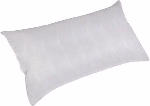 Almohada de microfibra Pikolin Cosmo de firmeza media, hipoalergénica y transpirable, color blanco, An/P/Al: 80 x 40 x 13,5 cm
