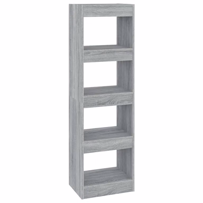 Estantería divisor de espacios vidaXL gris mate An/P/Al: 40 x 30 x 135 cm
