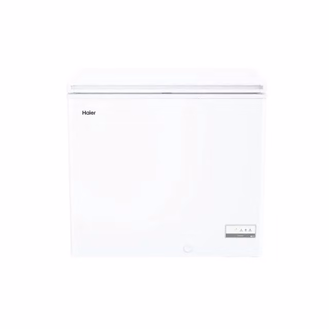 Arcón congelador independiente Haier HCE200D de 196 l en color blanco