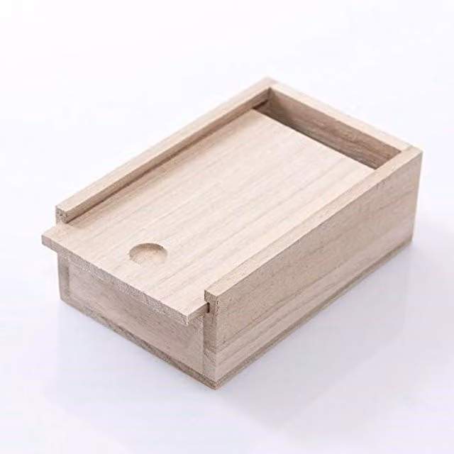 Set de 2 cajas de madera Trade Shop Traesio para joyas y accesorios, multicolor y beige, An/P/Al: 17 x 7,5 x 5 cm