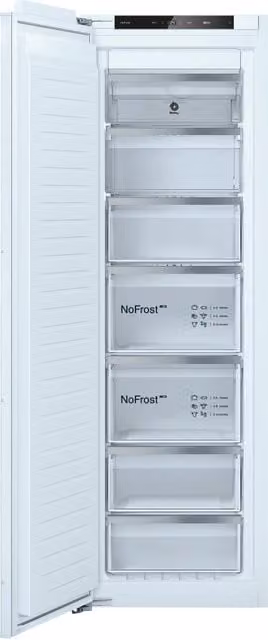 Congelador vertical integrable Balay 3GIE737F No Frost, 212 l, Blanco, Al: 177 cm, An: 55,8 cm