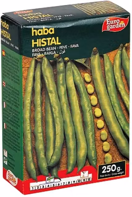 Semillas de haba Histal Euro Garden para huerto vegetal